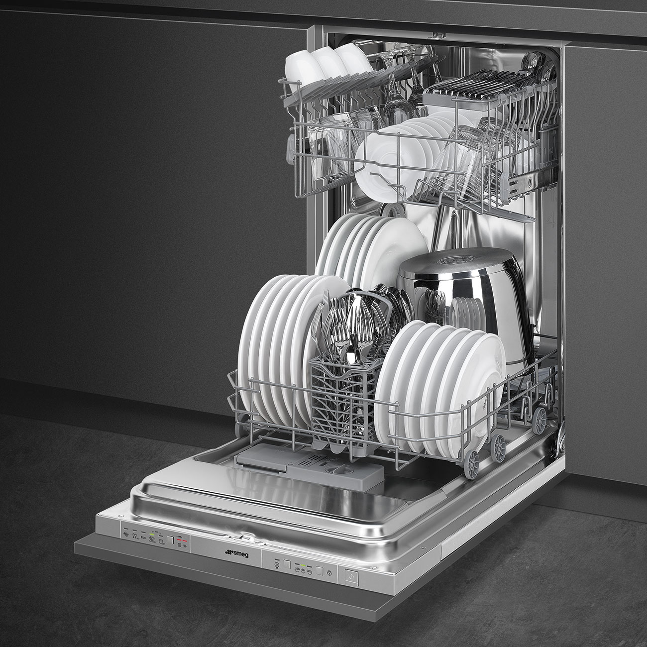Купить Встраиваемая посудомоечная машина SMEG STA4523IN — Фото 2