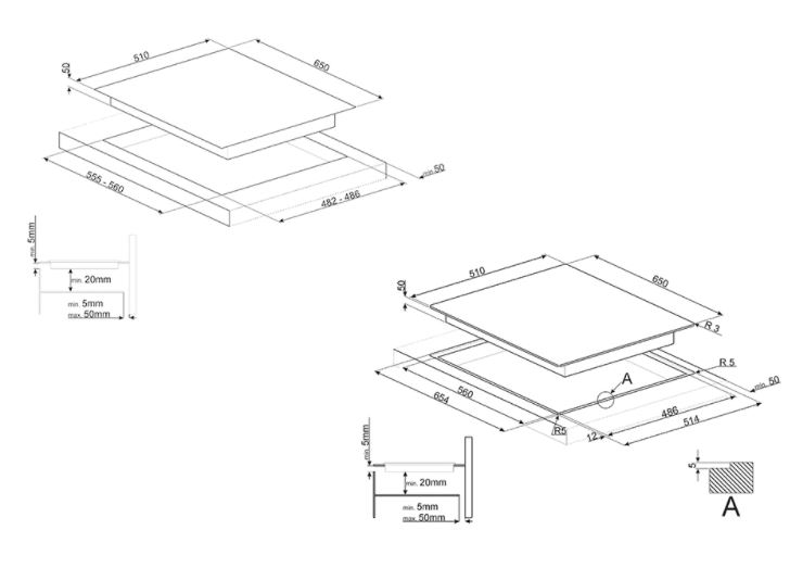 Купить Варочная панель SMEG PM3621WLD — Фото 2
