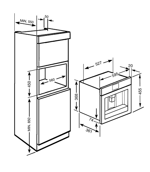 Купить Встраиваемая кофемашина SMEG CMS4101N — Фото 4