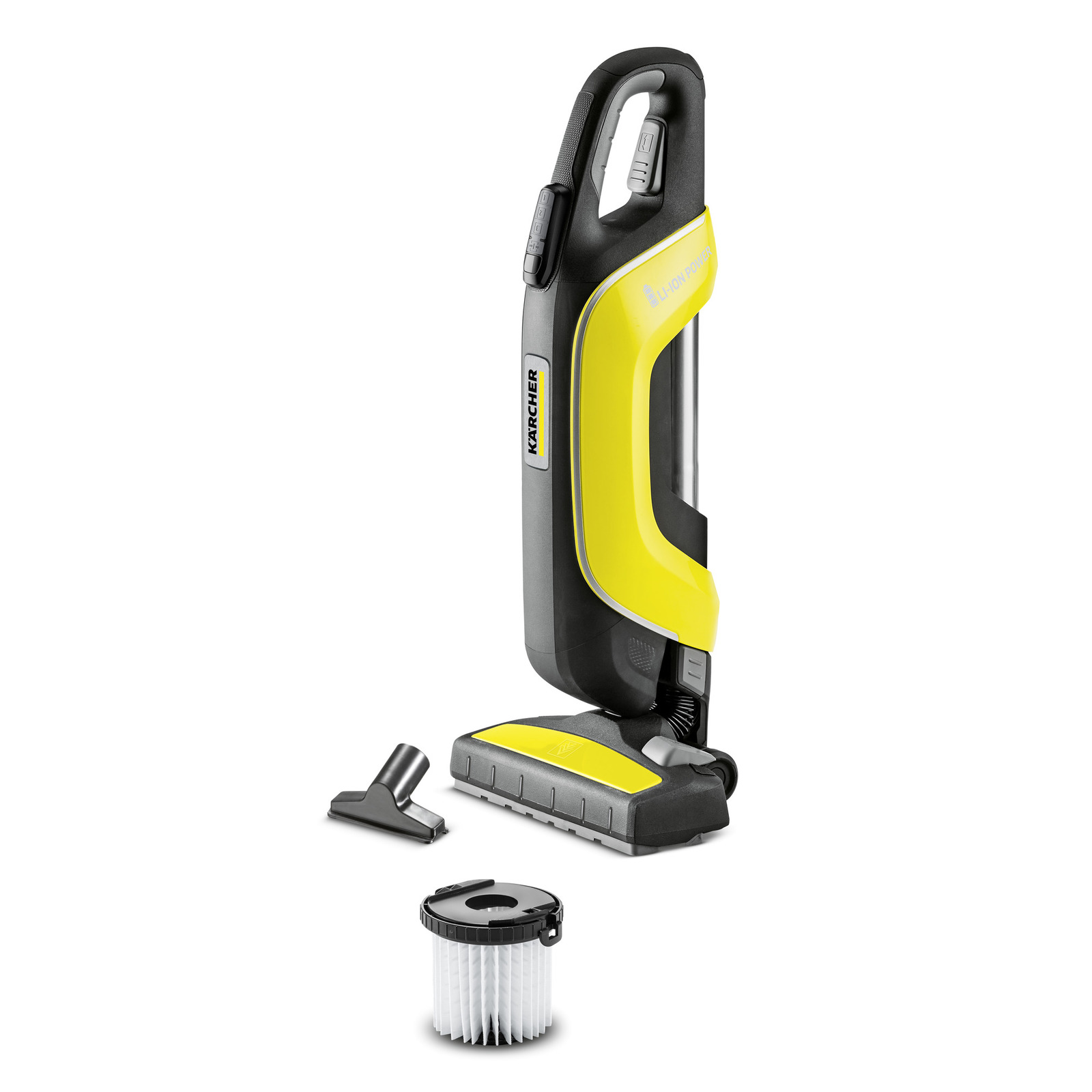  KARCHER VC 5 Cordless желтый/черный																		 — описание, фото, цены в интернет-магазине PT Stores