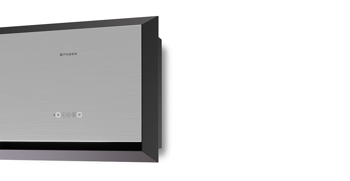 Купить Наклонная вытяжка FABER TWICE ARIES X/BK MATT A90 — Фото 2