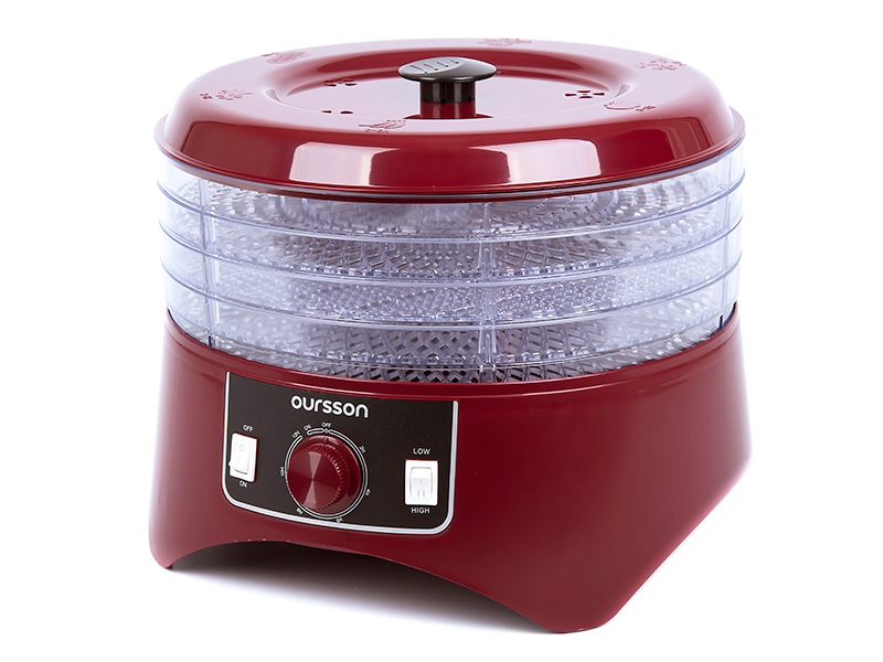 Сушилка для овощей и фруктов Oursson DH1304/DC (Темная вишня)																		 — описание, фото, цены в интернет-магазине PT Stores