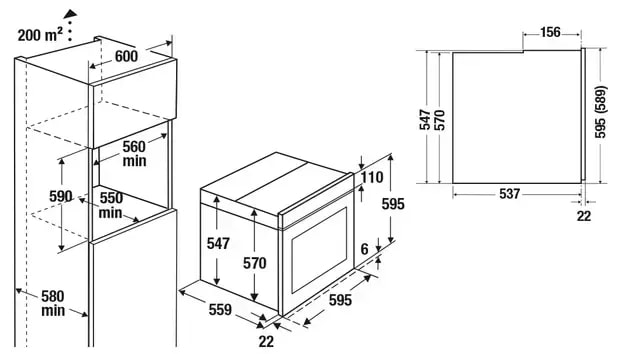 Купить Электрический духовой шкаф KUPPERSBUSCH BP 6550.0 S8 — Фото 4