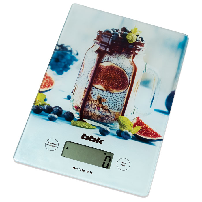 Кухонные весы BBK KS102G син																		 — описание, фото, цены в интернет-магазине PT Stores