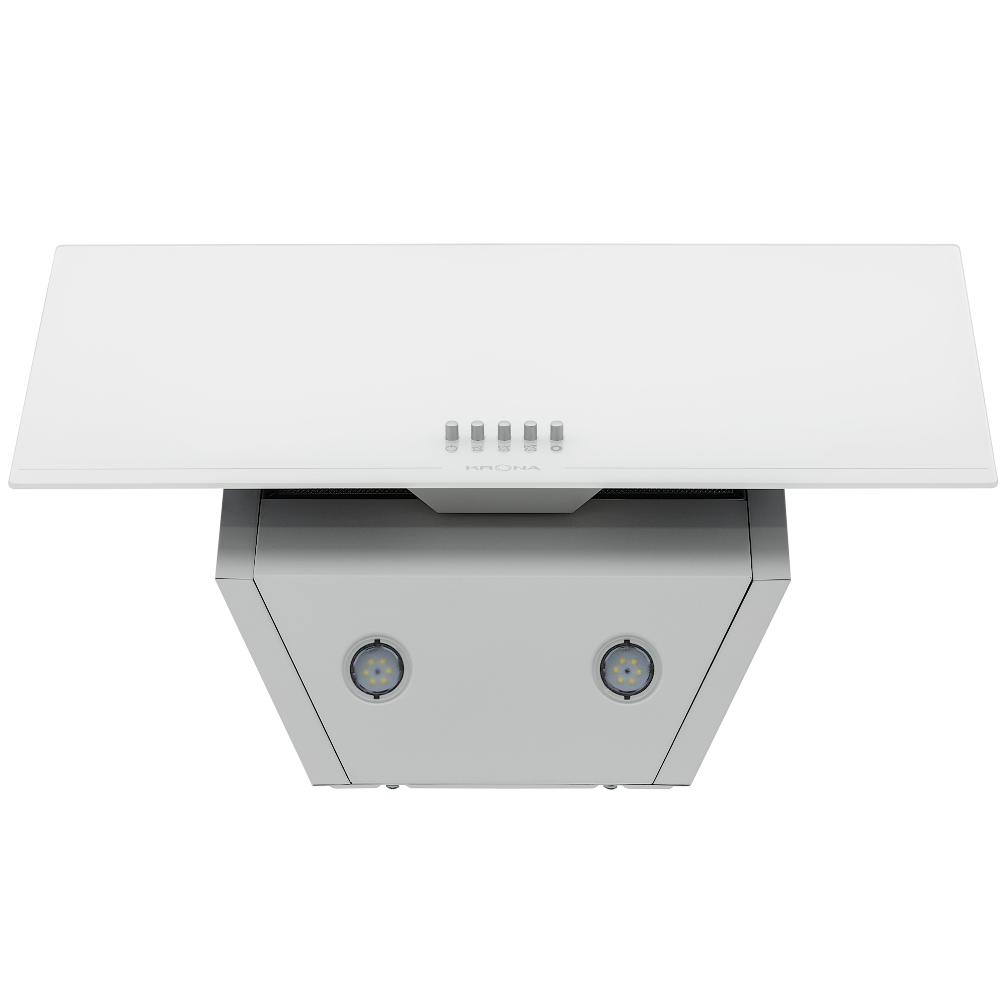 Купить Наклонная вытяжка KRONA JINA 600 WHITE PB — Фото 4