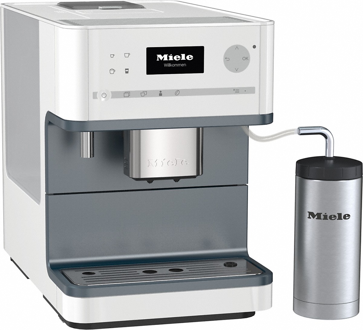 Кофемашина MIELE CM6310 белый лотос LOWE 																		 — описание, фото, цены в интернет-магазине PT Stores