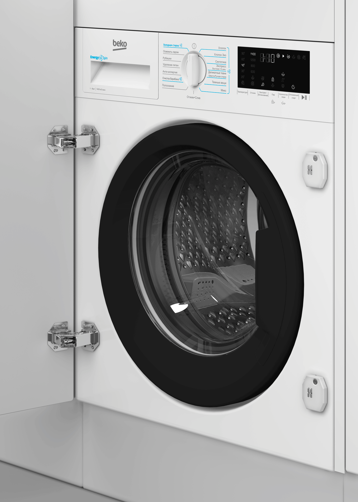 Купить Встраиваемая стиральная машина BEKO BI3DBT8841 W — Фото 2