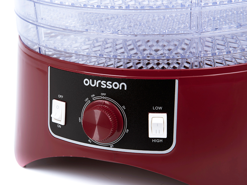 Купить Сушилка для овощей и фруктов Oursson DH1304/DC (Темная вишня) — Фото 3