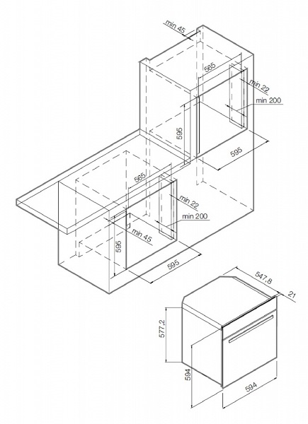 Купить Электрический духовой шкаф GRAUDE BK 60.2 S — Фото 3