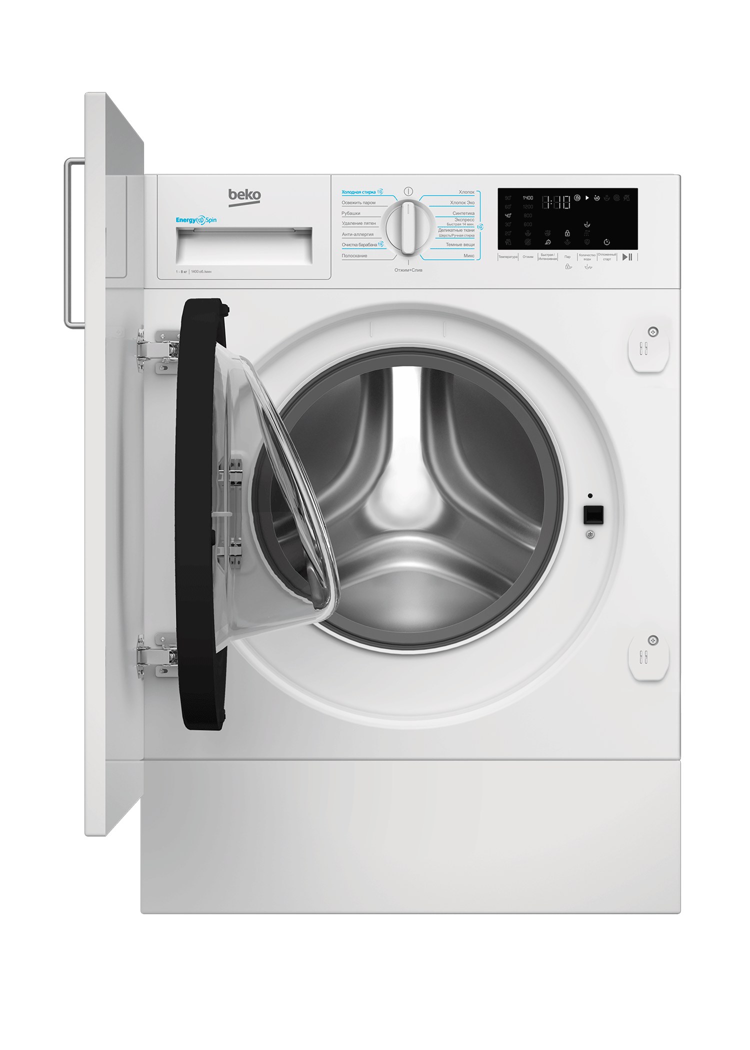 Купить Встраиваемая стиральная машина BEKO BI3WBT8841 W — Фото 3