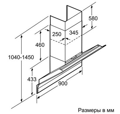 Купить Наклонная вытяжка SIEMENS LC 98KA570 — Фото 5