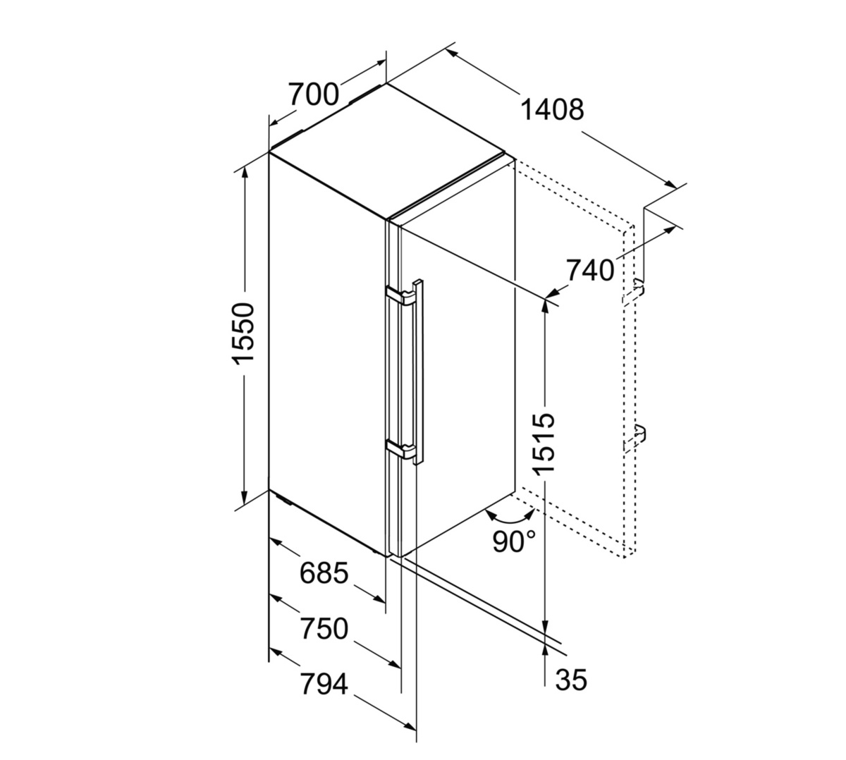 Купить Морозильная камера LIEBHERR GN 4135 — Фото 4