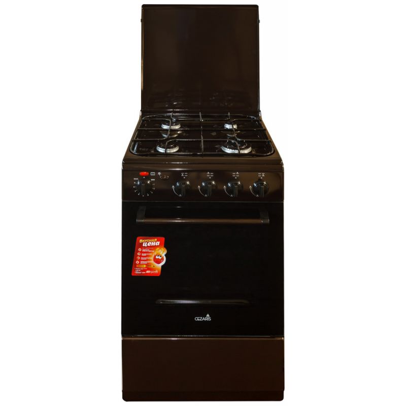 Комбинированная плита CEZARIS ПГЭ 1000-13 коричневый																		 — описание, фото, цены в интернет-магазине PT Stores