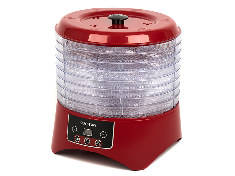Сушилка для овощей и фруктов Oursson DH3501D/RD (Красный)																		 — описание, фото, цены в интернет-магазине PT Stores