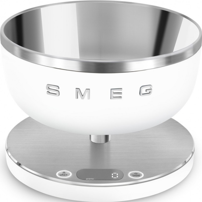 Кухонные весы Smeg KSC01WHMWW																		 — описание, фото, цены в интернет-магазине PT Stores