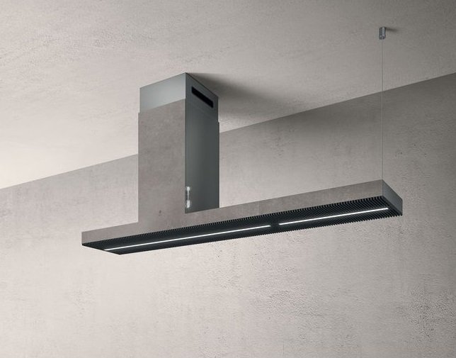 Островная вытяжка ELICA HAIKU ISLAND CONCRETE/A/180																		 — описание, фото, цены в интернет-магазине PT Stores