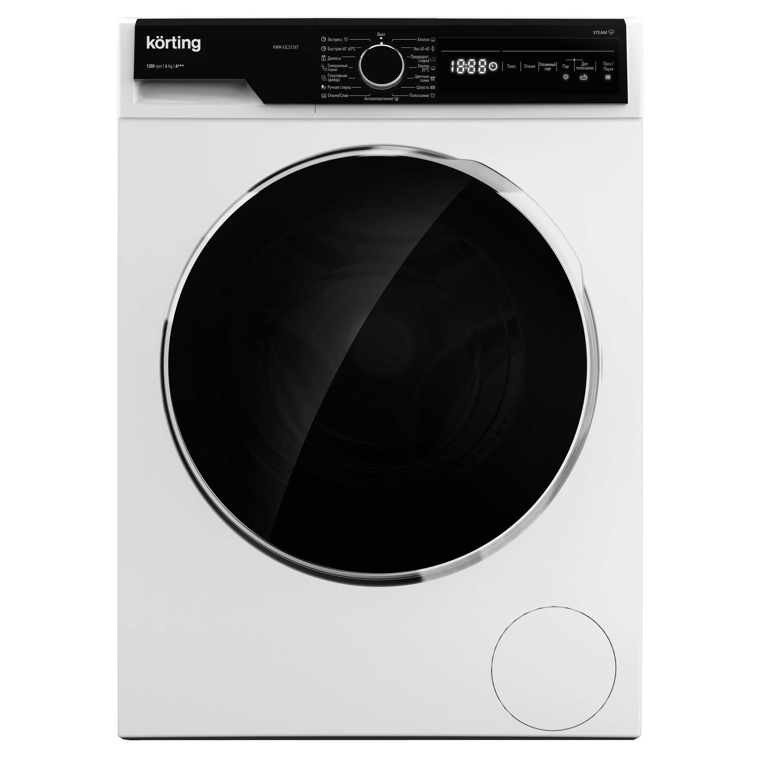 Стиральная машина KORTING KWM 42LS1267																		 — описание, фото, цены в интернет-магазине PT Stores