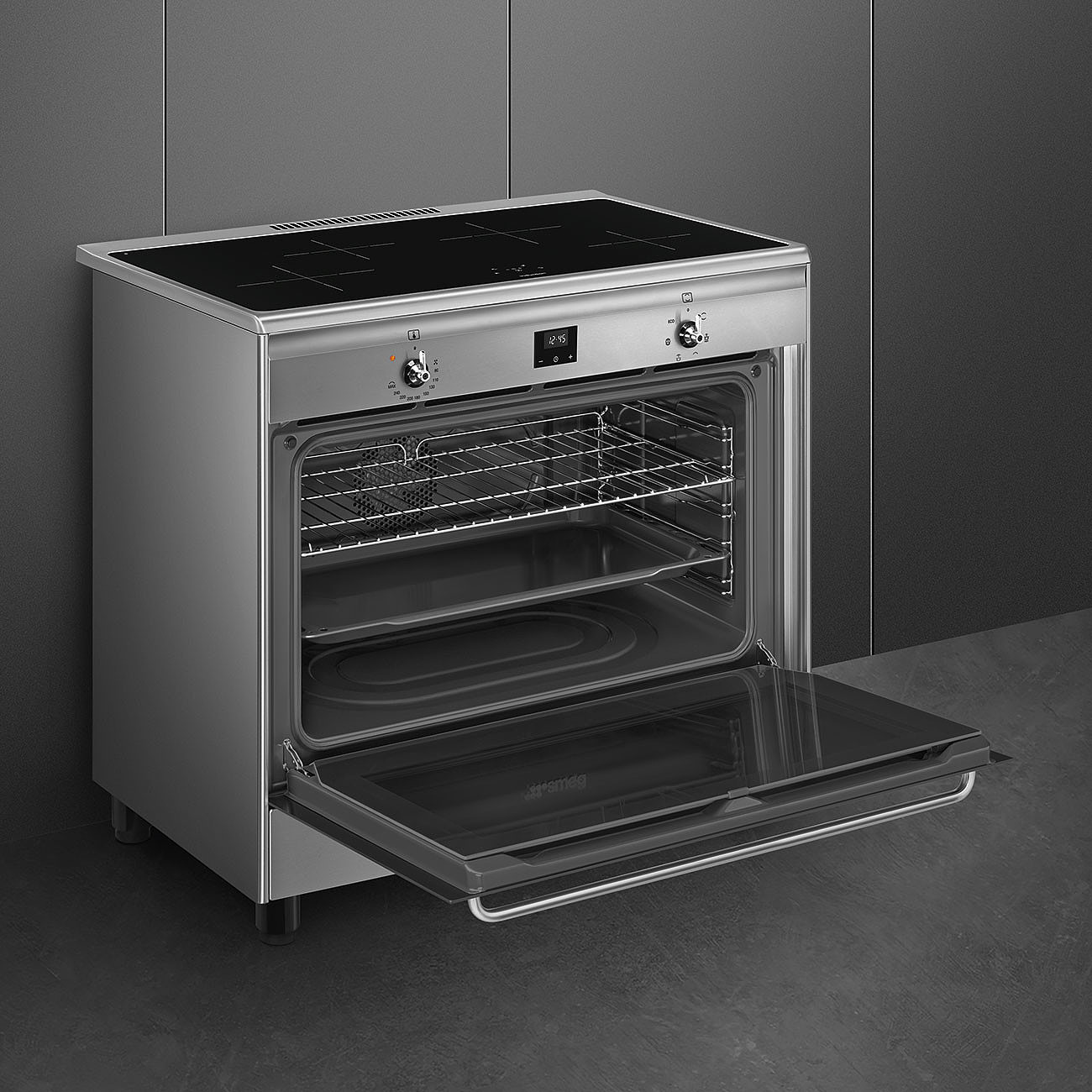 Купить Комбинированная плита Smeg CG90IXT9 — Фото 5