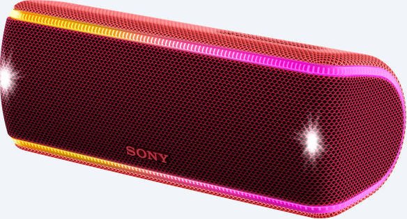 Портативная акустика SONY SRS-XB31 Red																		 — описание, фото, цены в интернет-магазине PT Stores