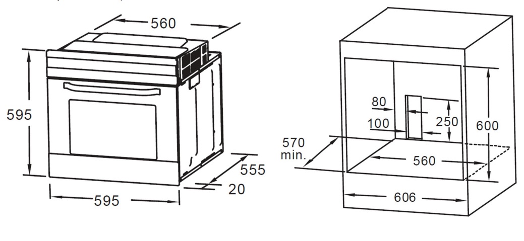 Купить Газовый духовой шкаф MAUNFELD MOGS703W — Фото 2