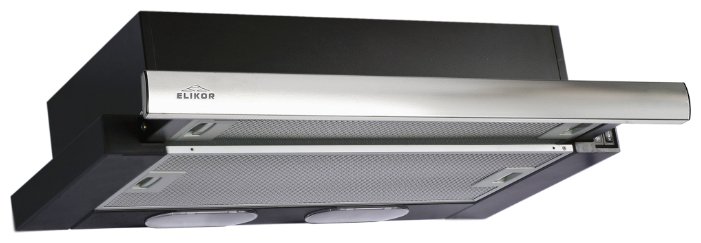 Вытяжка встраиваемая ELIKOR Интегра 60П-400-В2Л черный/нерж																		 — описание, фото, цены в интернет-магазине PT Stores