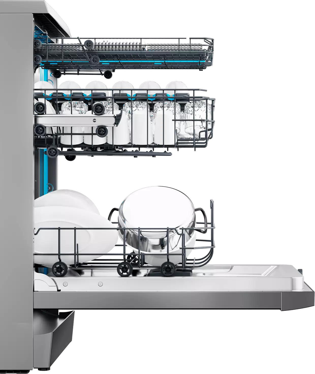 Купить Посудомоечная машина Haier HDWE11-36SS4RU — Фото 3