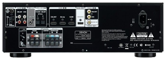 Купить  DENON AVR-X500 — Фото 2