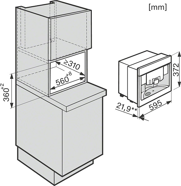 Купить Встраиваемая кофемашина MIELE CVA6431 EDST/CLST сталь — Фото 7