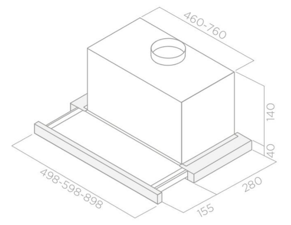 Купить Вытяжка встраиваемая ELICA ELITE 14 LUX WH/A/50 — Фото 2