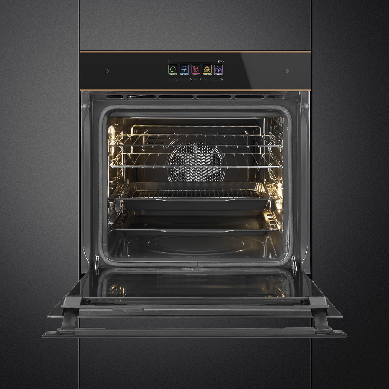 Купить Электрический духовой шкаф SMEG SFP6606WSPNR — Фото 5
