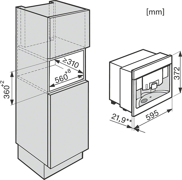 Купить Встраиваемая кофемашина MIELE CVA6431 EDST/CLST сталь — Фото 6