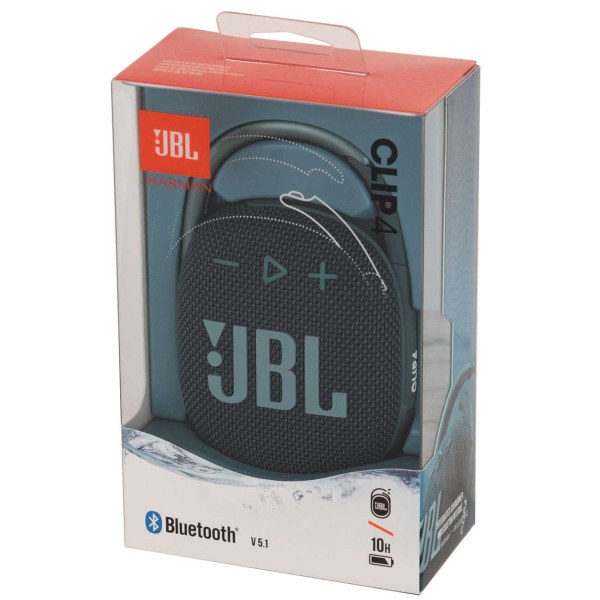 Купить Портативная акустика JBL CLIP 4 синий — Фото 2