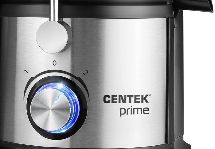Купить Соковыжималка CENTEK CT-1214 черный/сталь — Фото 2