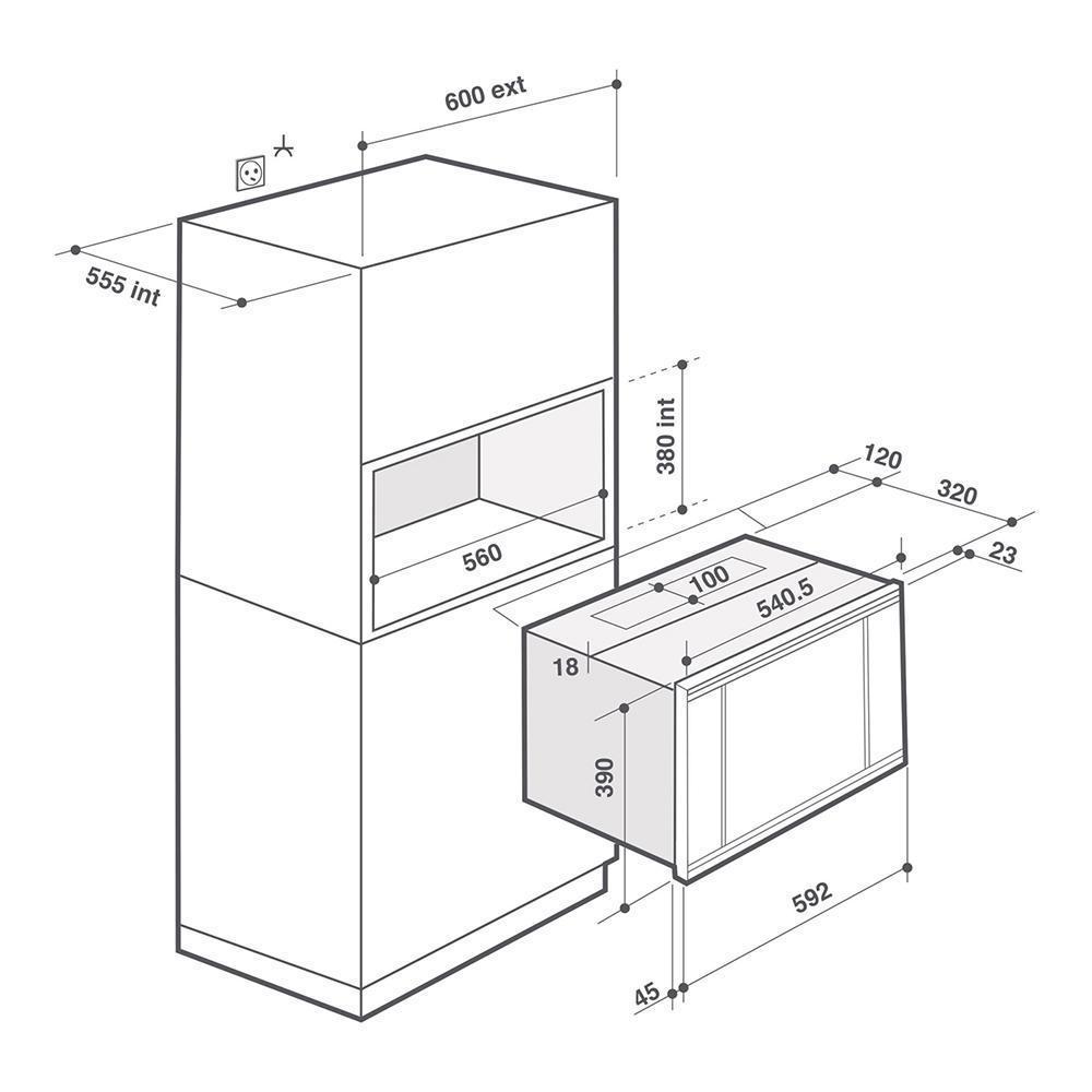 Купить Встраиваемая СВЧ печь DE DIETRICH DME7121X — Фото 8