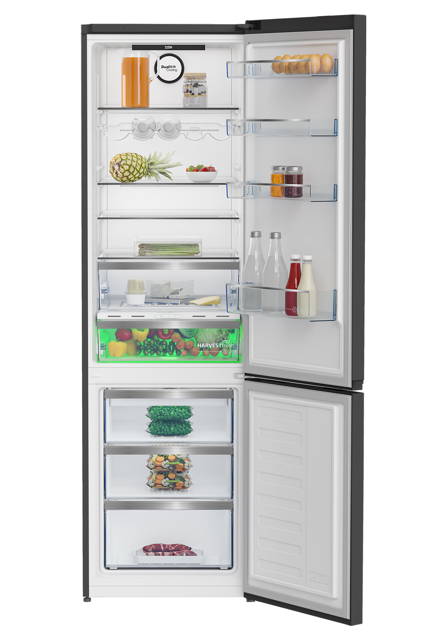 Купить Двухкамерный холодильник BEKO B5RCNK403ZXBR — Фото 3