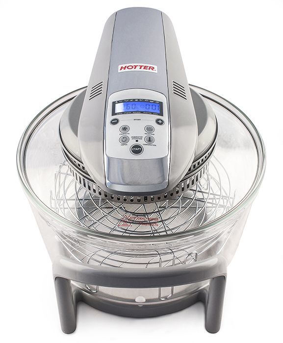 Электрический гриль Hotter HX-1057 Platinum сер/сер																		 — описание, фото, цены в интернет-магазине PT Stores