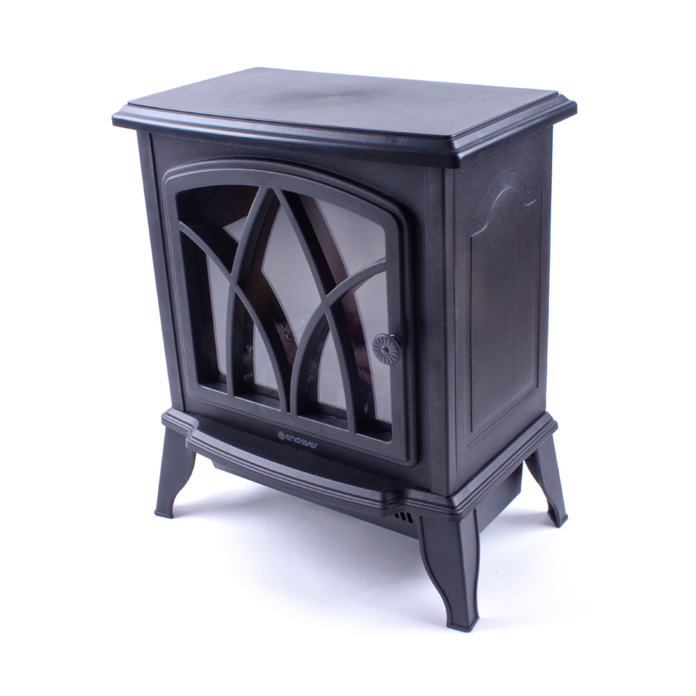 Купить Электрокамин ENDEVER Flame 04, черный — Фото 2