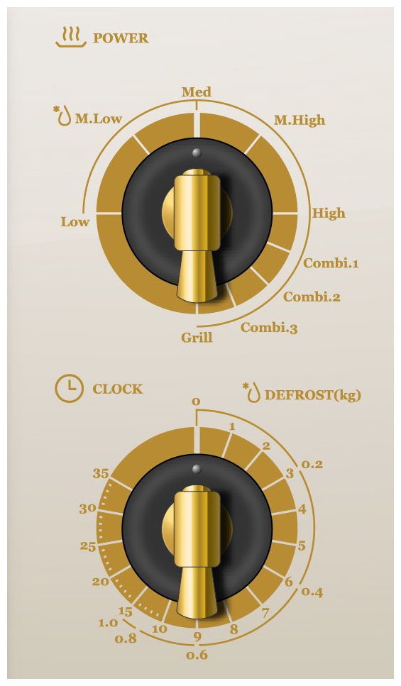 Купить Встраиваемая СВЧ печь Midea MG820BW8-I1 — Фото 2