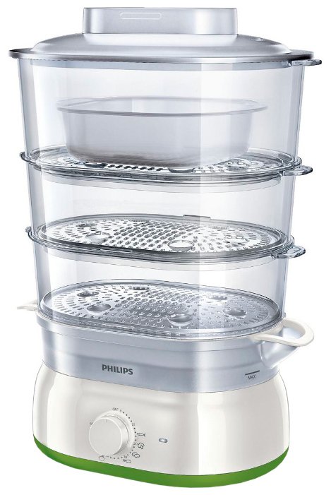 Пароварка PHILIPS HD 9124/00																		 — описание, фото, цены в интернет-магазине PT Stores