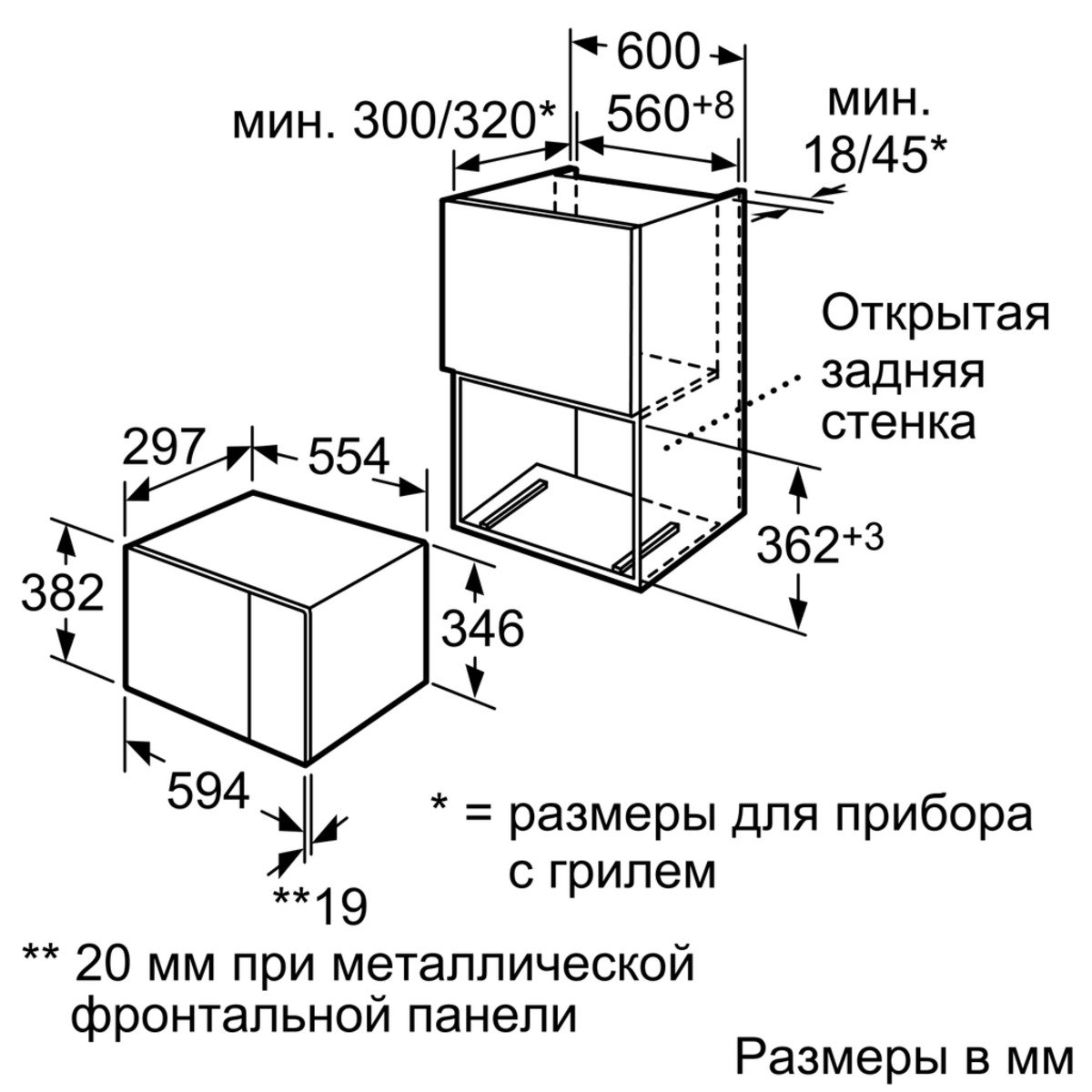 Купить Встраиваемая СВЧ печь BOSCH HMT 75M664 — Фото 5