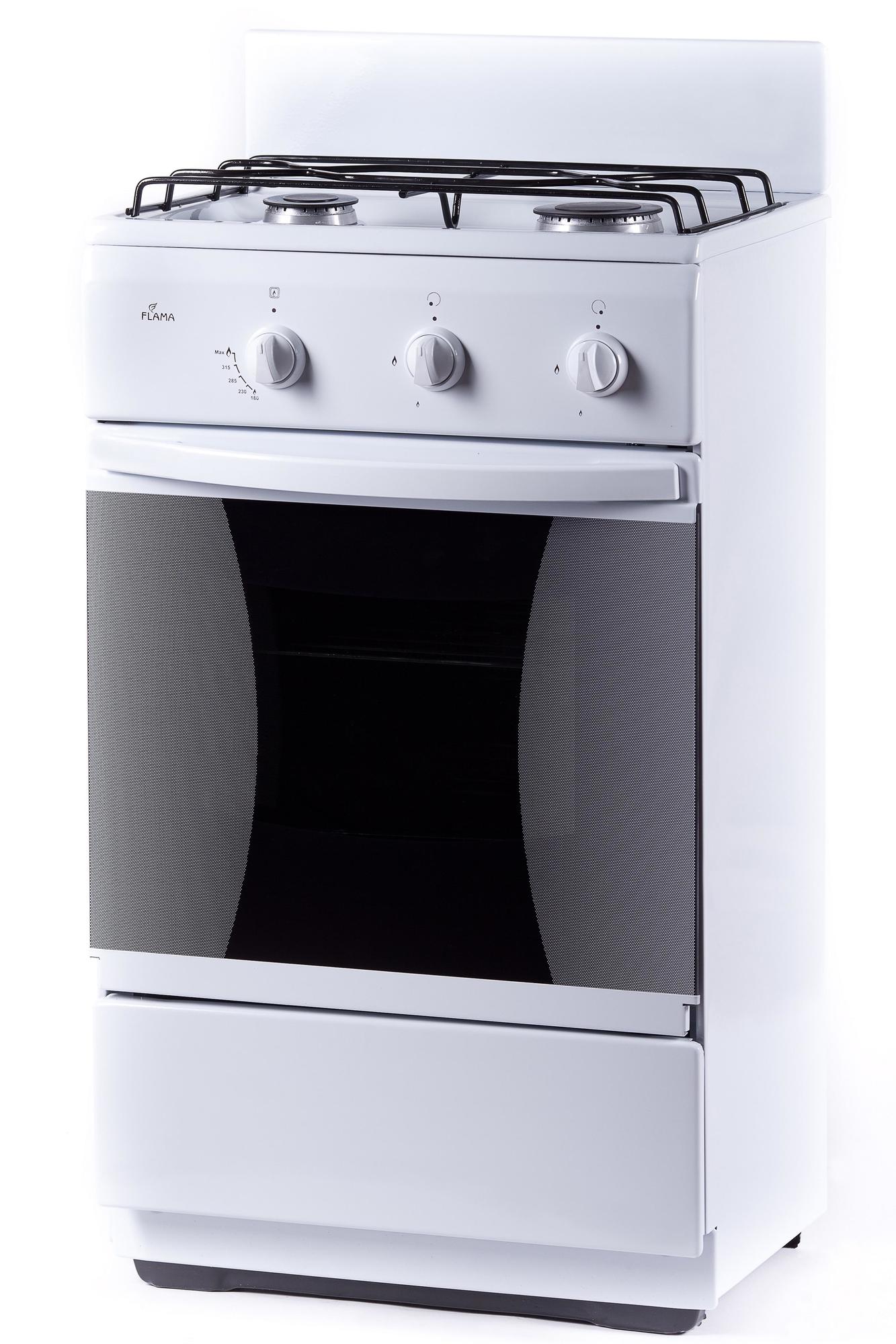 Комбинированная плита Flama CK 2202 W																		 — описание, фото, цены в интернет-магазине PT Stores