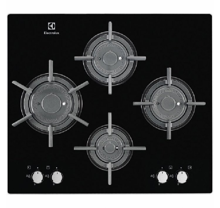 Газовая варочная панель Electrolux EGT 96647 LK																		 — описание, фото, цены в интернет-магазине PT Stores