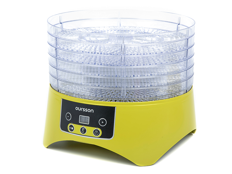 Купить Сушилка для овощей и фруктов Oursson DH2302D/GA (Зеленое яблоко) — Фото 3