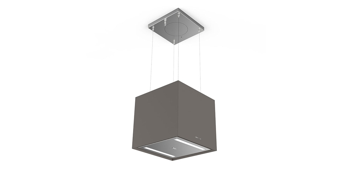 Островная вытяжка FABER SOFT CUBE GRIGIO LONDRA F40																		 — описание, фото, цены в интернет-магазине PT Stores