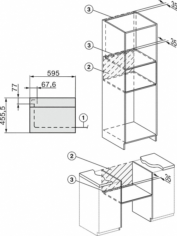 Купить Электрический духовой шкаф MIELE H 7440 BMX GRGR — Фото 6