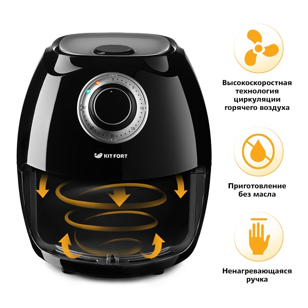 Купить Аэрогриль Kitfort KT-2201 — Фото 4