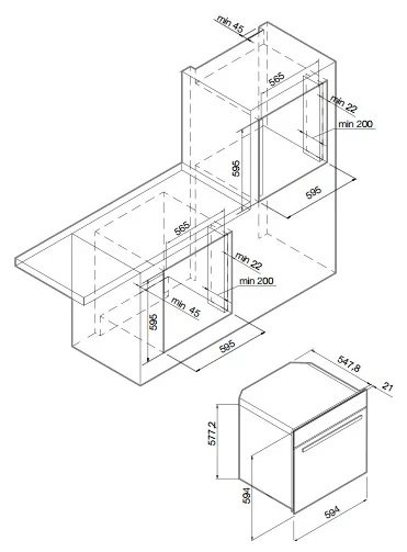 Купить Электрический духовой шкаф GRAUDE BK 60.3 EL — Фото 2