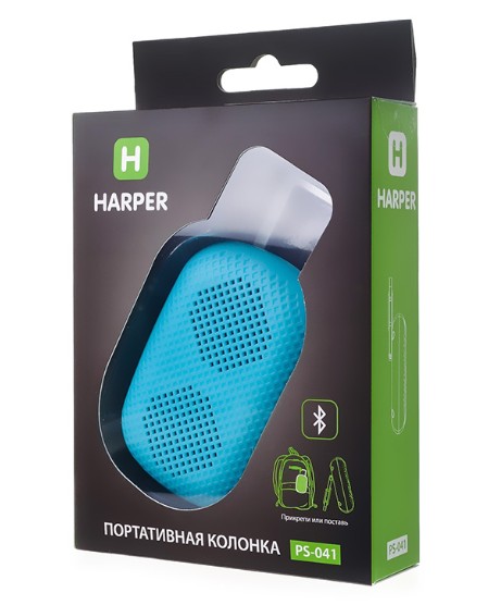 Купить Портативная акустика HARPER PS-041 Blue — Фото 4
