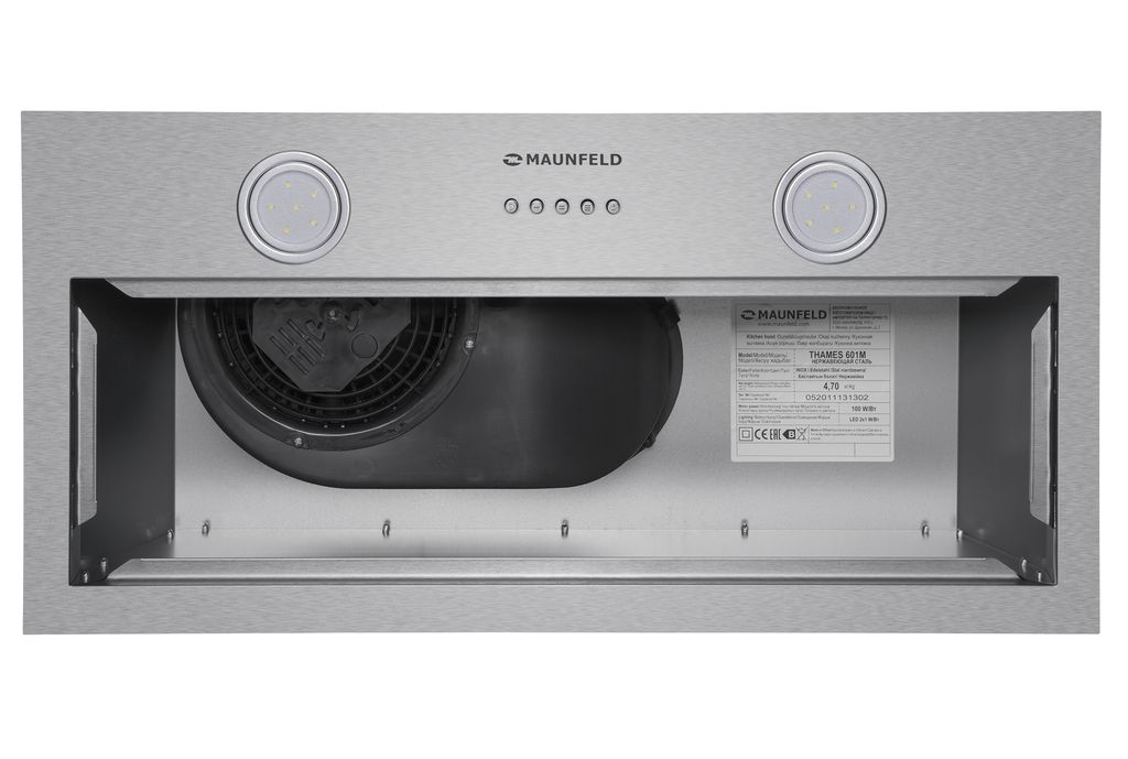 Купить Вытяжка встраиваемая MAUNFELD THAMES 601M нержавеющая сталь — Фото 5