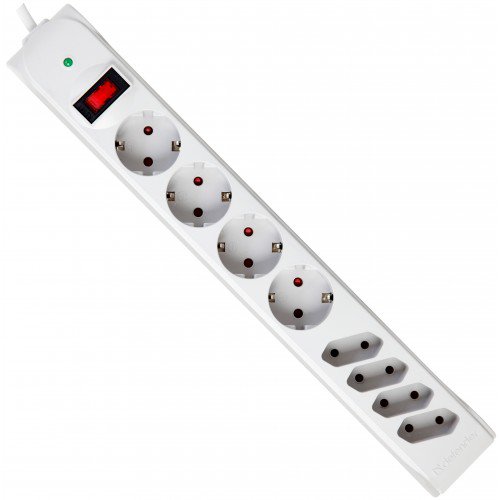  DEFENDER DFS 301 1.8m, 8розеток																		 — описание, фото, цены в интернет-магазине PT Stores